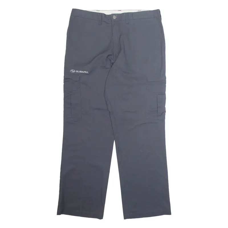 Dickies Chino Workwear Cargo Mens Trousers Grey Regular Straight W38 L31 1