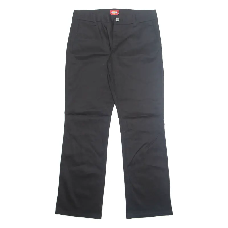 Dickies Chino Workwear Womens Trousers Black Regular Bootcut W32 L30 1