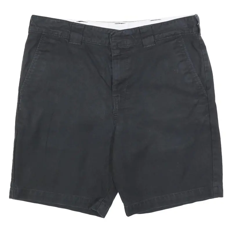 Dickies Mens Black Casual Shorts M W34 Cotton Blend Regular Fit Workwear 1