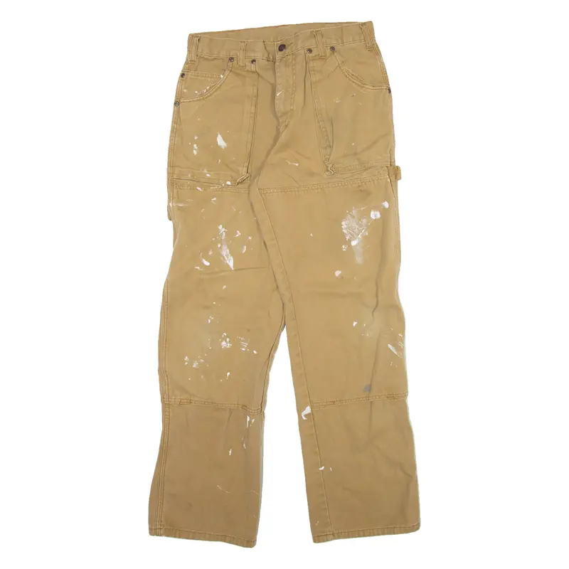 Dickies Mens Jeans Beige Regular Straight W28 L32 1