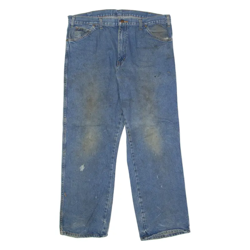 Dickies Mens Jeans Blue Regular Straight W38 L30 1