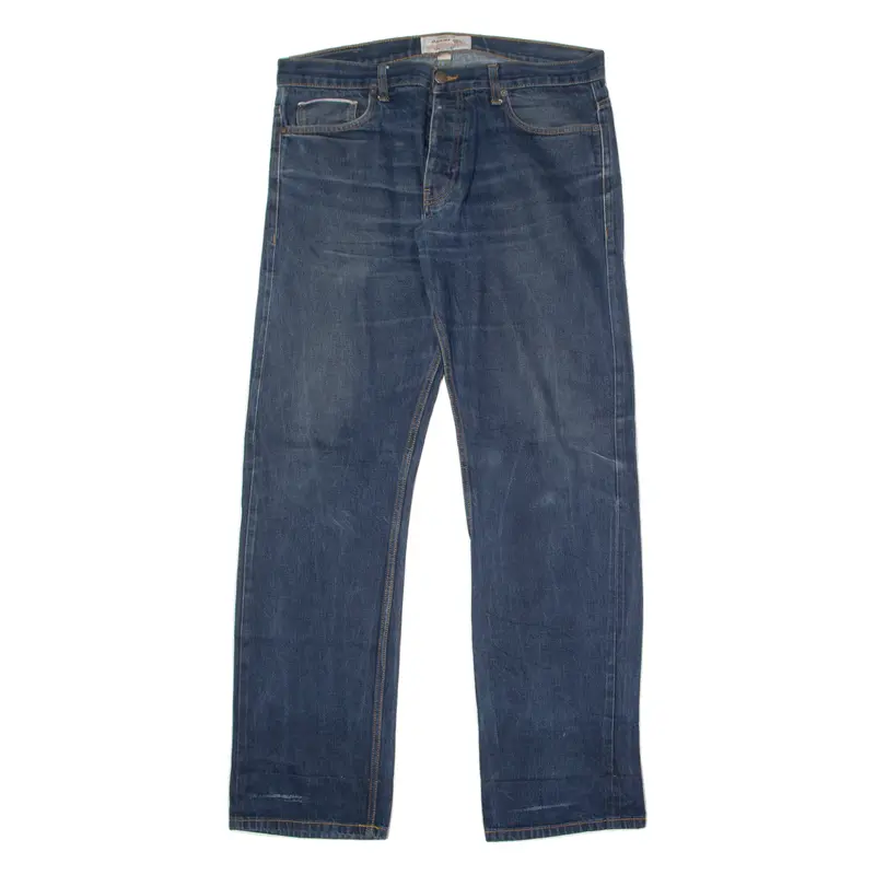 Dickies Mens Jeans Blue Regular Straight W38 L34 1