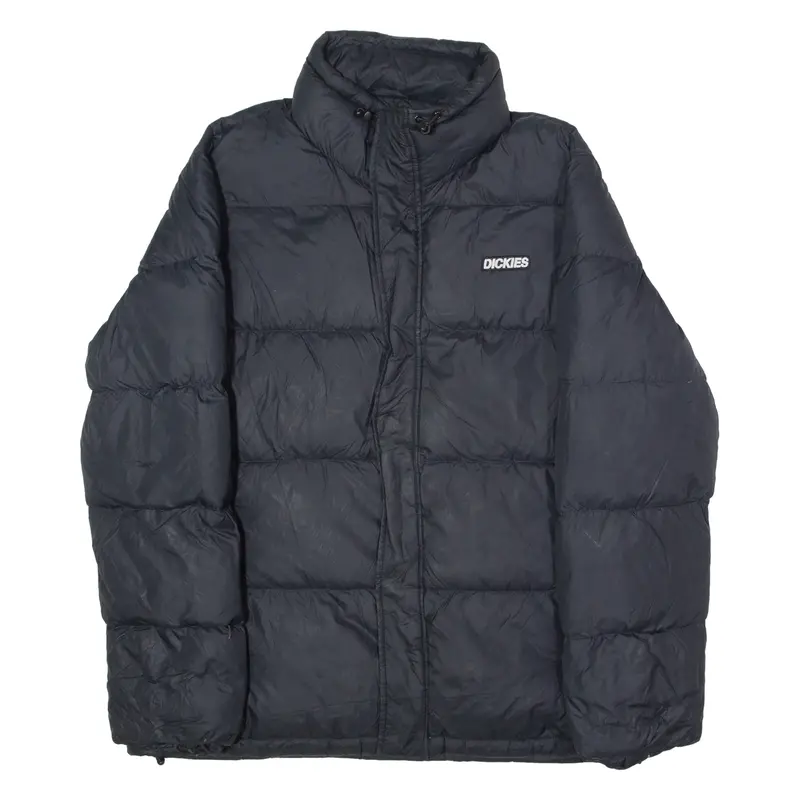 Dickies Mens Puffer Jacket Black L 1