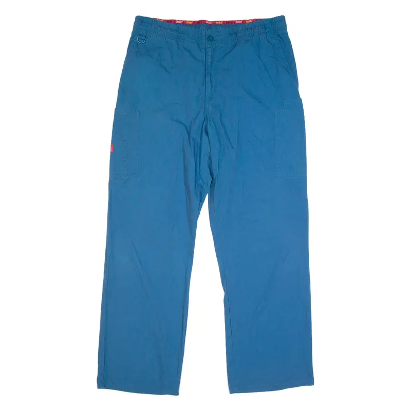 Dickies Mens Trousers Blue Regular Straight 90S W35 L30 1