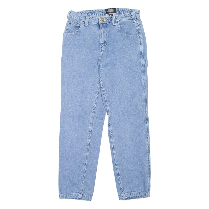 Dickies Womens Jeans Blue Regular Tapered W27 L28 1