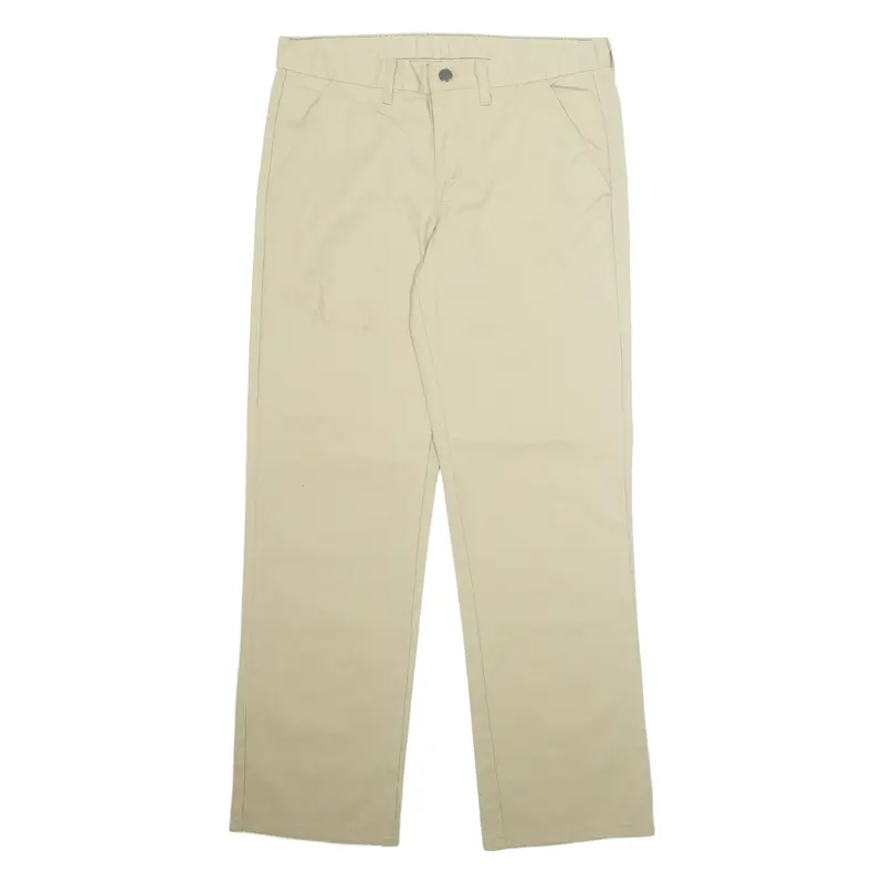 Dickies Workwear Mens Trousers Beige Regular Straight W32 L32 1
