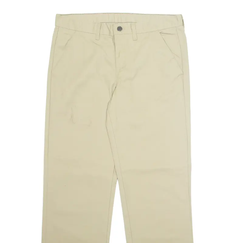 Dickies Workwear Mens Trousers Beige Regular Straight W32 L32 2