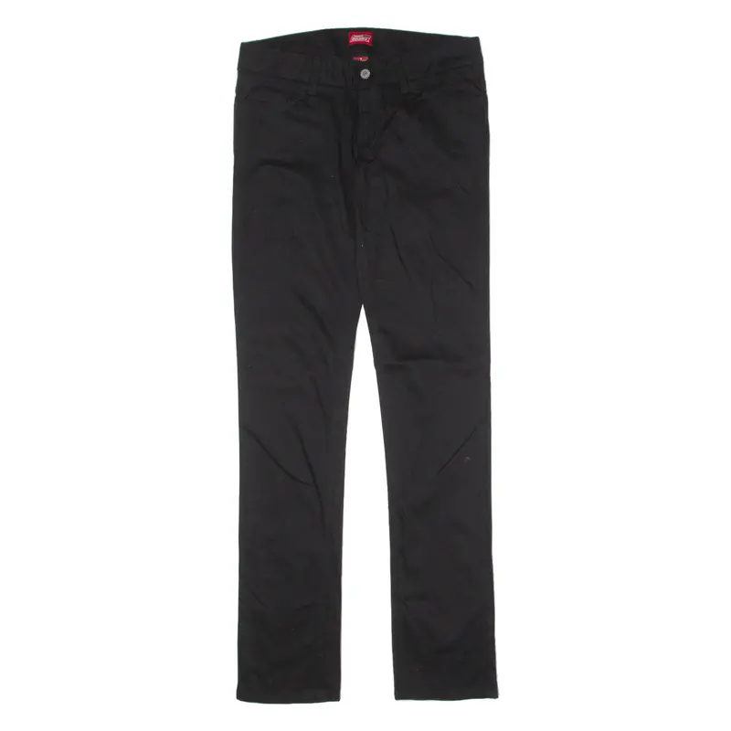 Dickies Workwear Womens Twill Trousers Black Regular Straight W30 L32 1