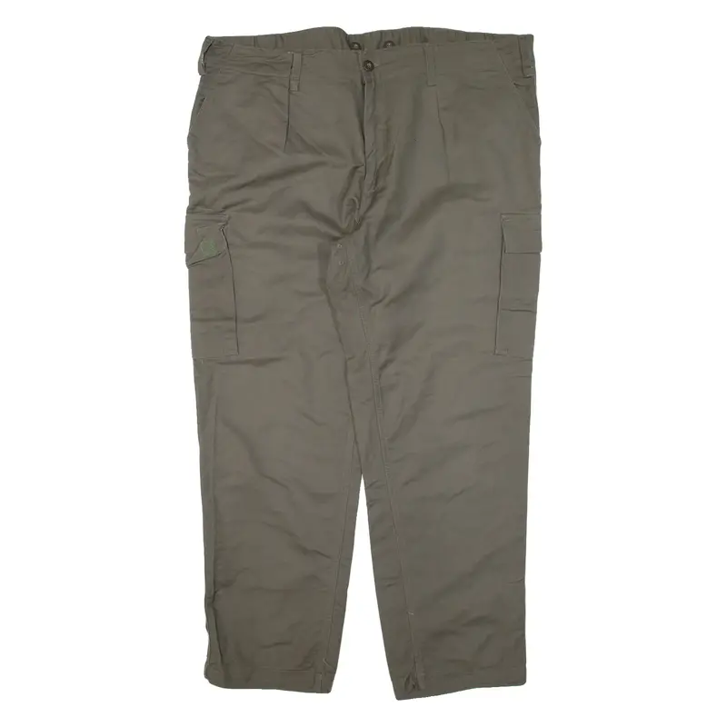 Dicksarmyshop Army Cargo Mens Trousers Green Regular Straight W43 L30 1