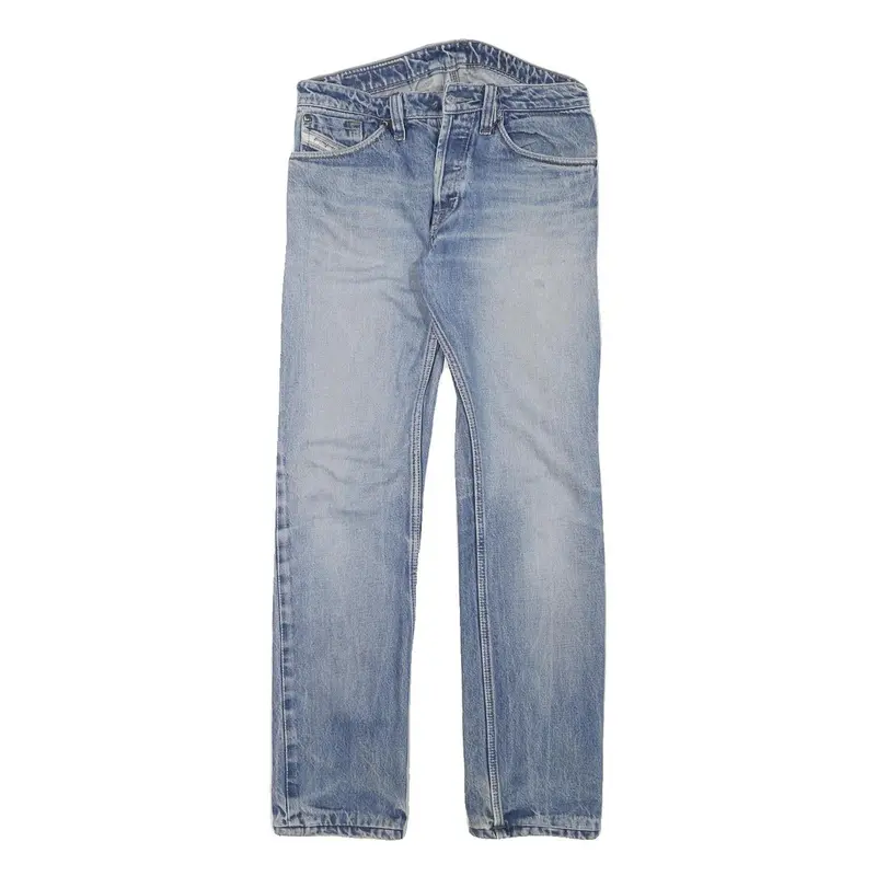 Diesel Mens Jeans Blue Slim Straight Denim Light W28 L28 Stylish Cotton Blend 1