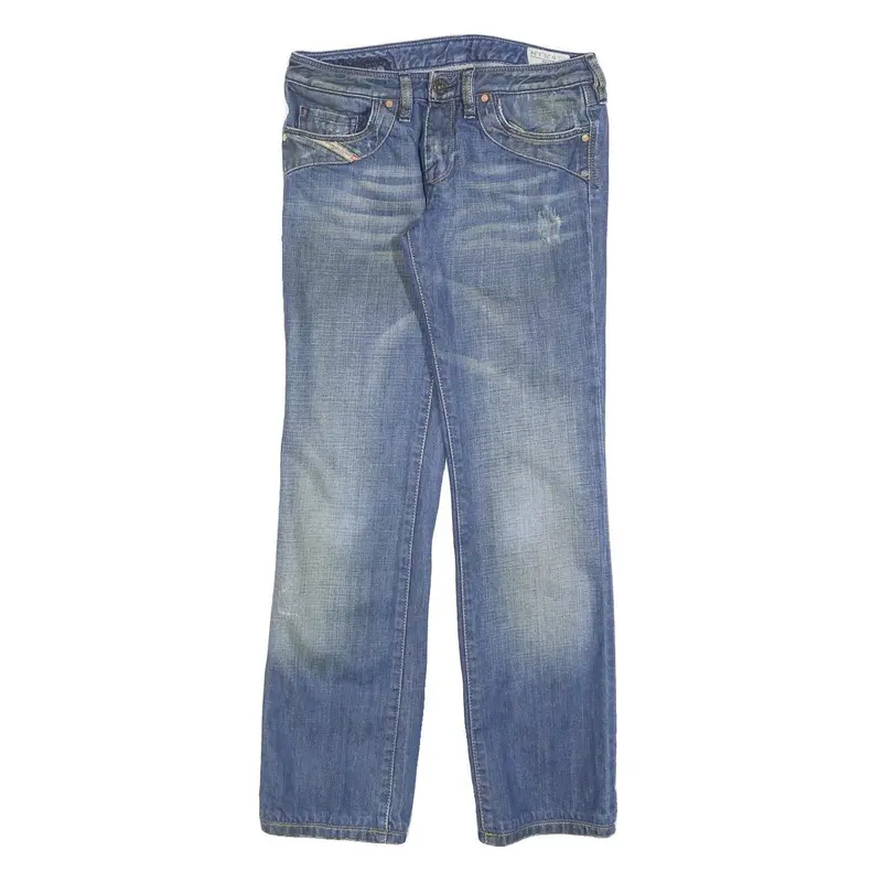 Diesel Womens Jeans Blue Slim Straight Denim Medium W26 L28 Stylish Detail 1