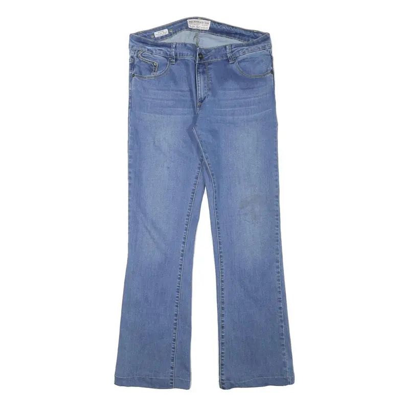 Diesel Womens Regular Fit Blue Denim Jeans Zip W32 L30 Casual Cotton Blend 1