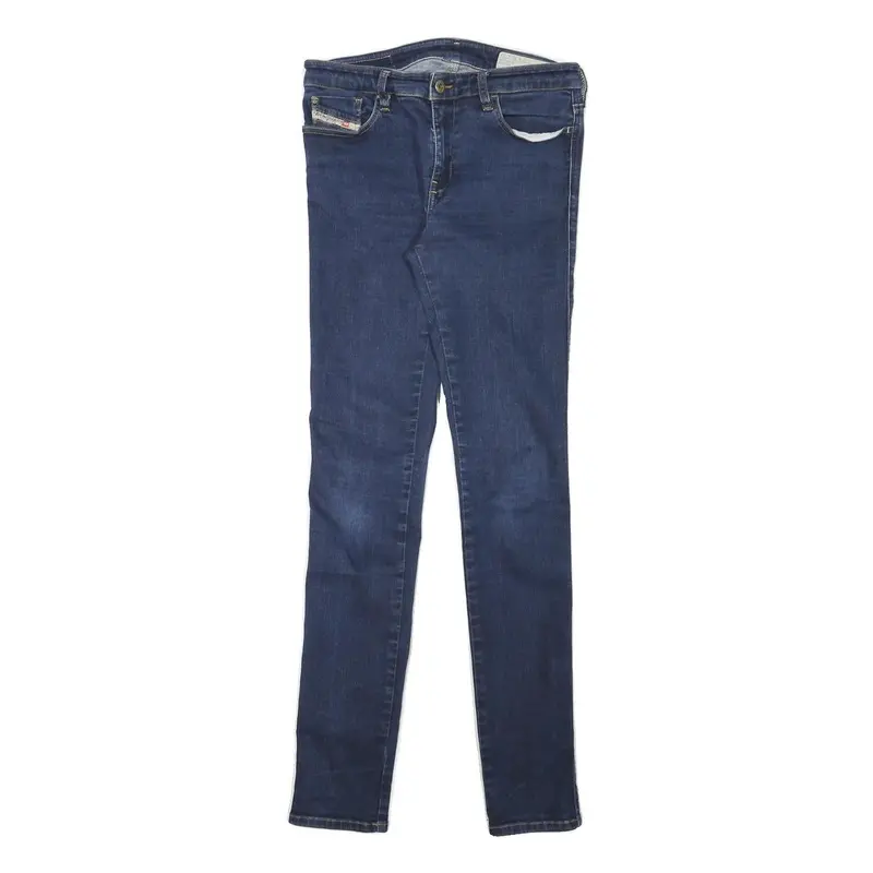 Diesel Womens Slim Blue Denim Slim Skinny Jeans W28 L31 Stretch Comfort 1