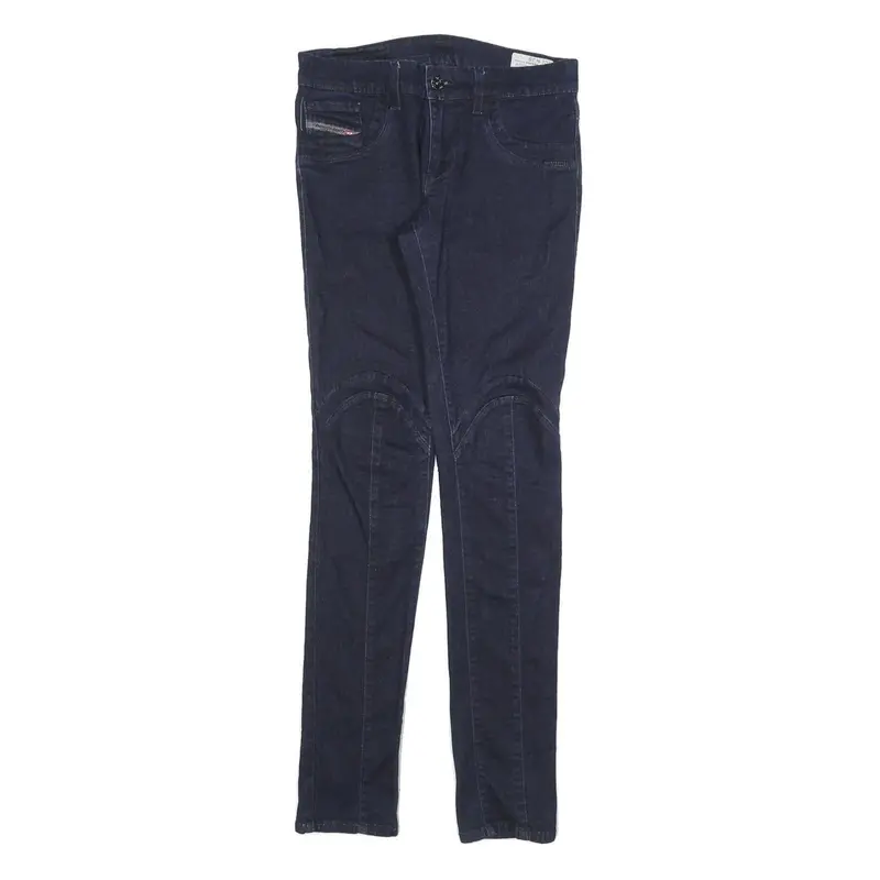Diesel Womens Slim Blue Jeans Denim W28 L32 Zip Pocket Detail 1