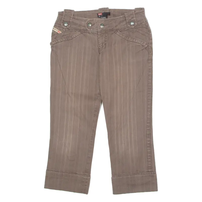 Diesel Womens Trousers Brown Slim Straight W28 L22 1