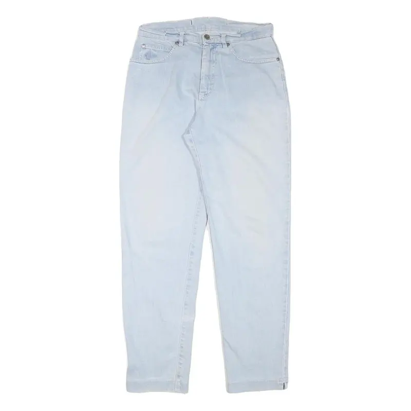 Dismero Womens Jeans Blue Relaxed Straight Denim Light W30 L31 Casual Comfort 1
