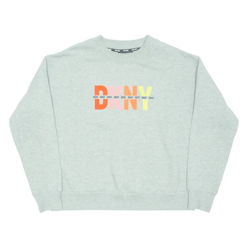 Dkny Dkny Jeans Womens Sweatshirt Grey M 1