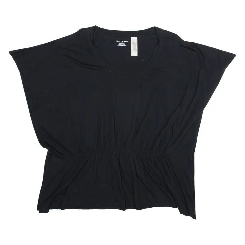 Dkny Jeans Oversized Womens Vest Black Sleeveless M 1