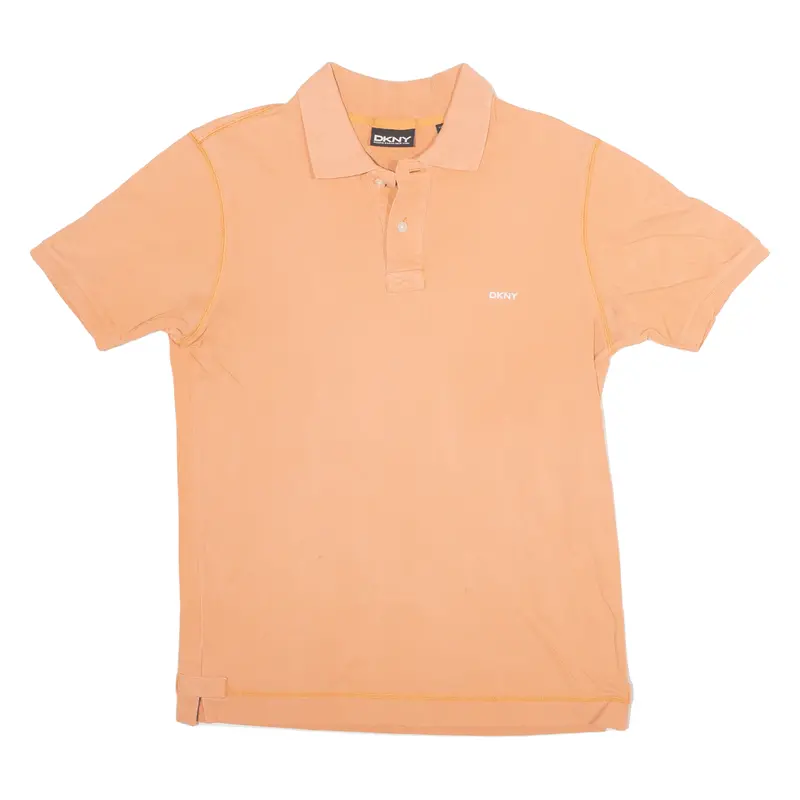 Dkny Mens Polo Shirt Pink S 1