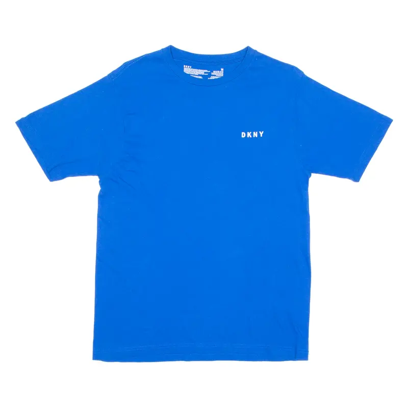 Dkny Mens T-Shirt Blue Crew Neck M 1