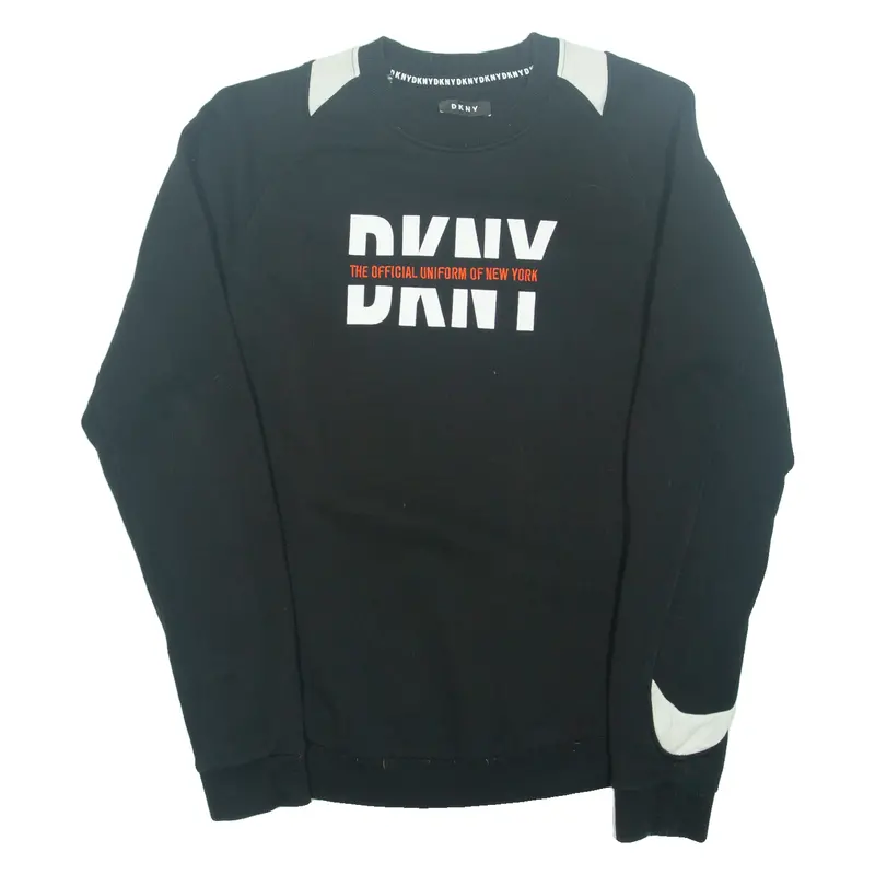 Dkny The Official Uniform Of New York Mens Sweatshirt Black S 1