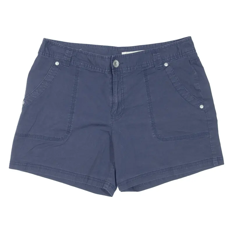 Dkny Womens Casual Shorts Blue Regular M W32 1