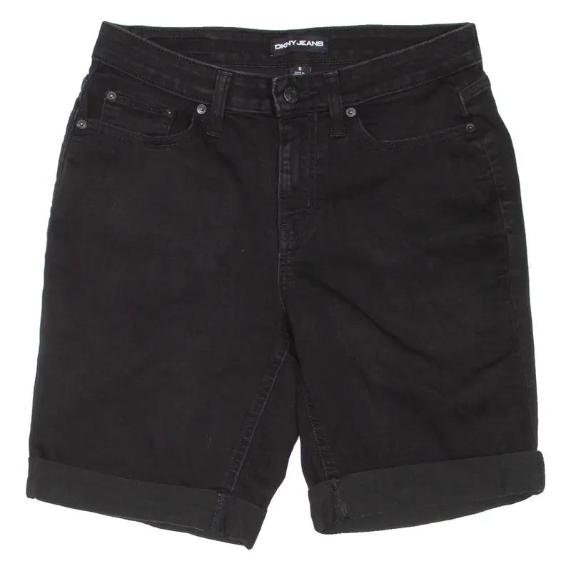 Dkny Womens Jorts Shorts Black M W29 1