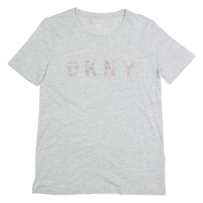 Dkny Womens T-Shirt Grey Xs 1