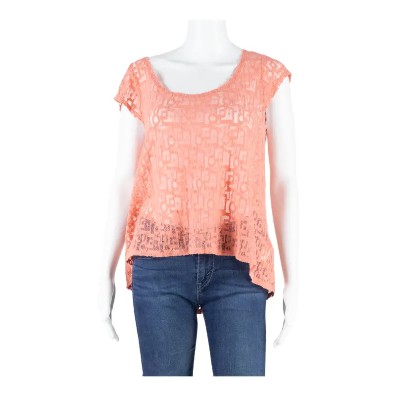 Dkny Womens Top Pink M 1