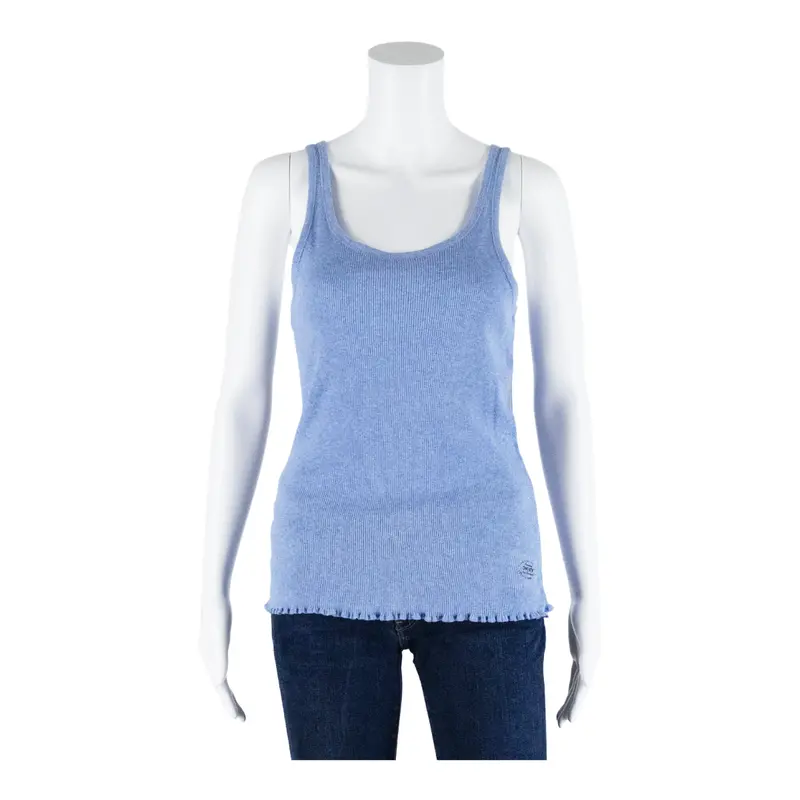 Dkny Womens Vest Blue Sleeveless M 1