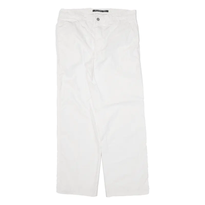 Dockers Mens Trousers White Classic Straight W31 L29 1