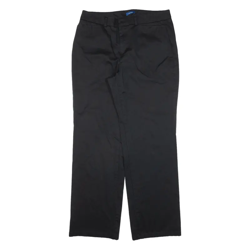 Dockers Womens Trousers Black Relaxed Straight W32 L30 1