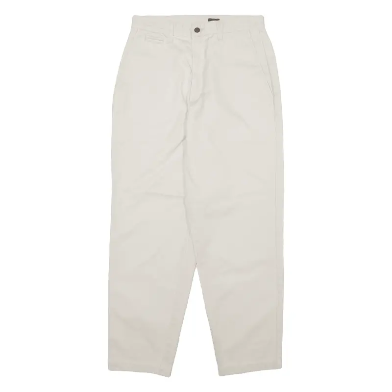 Dockers Womens Trousers Cream Relaxed Mom W26 L26 1