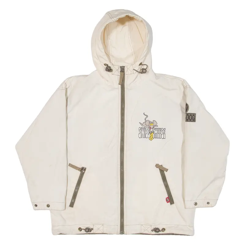 Dog&Dog Boys Jacket Cream Hooded 10Y 1