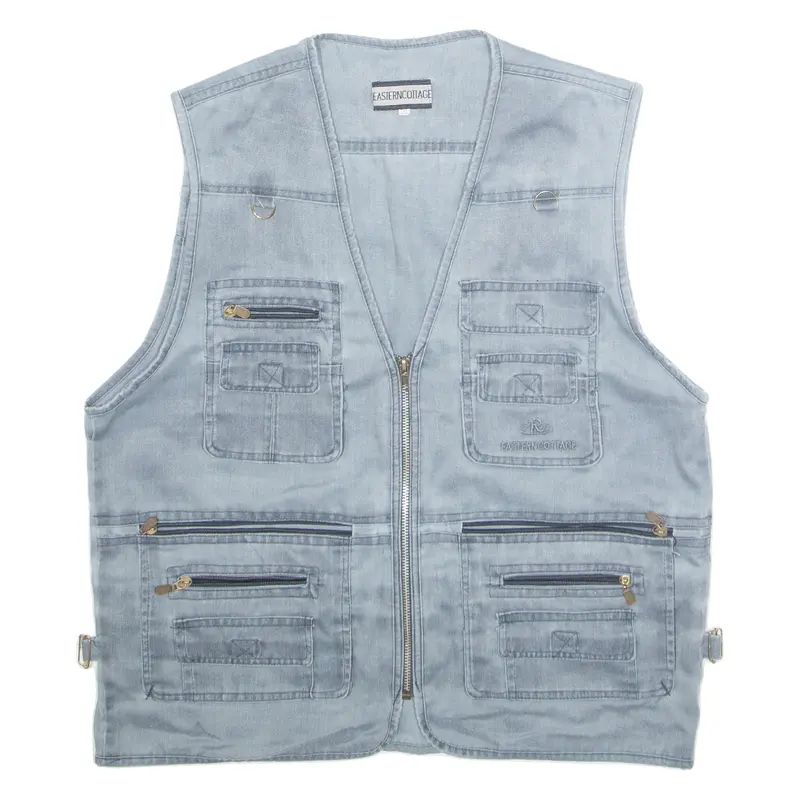 Eastern College Mens Gilet Blue 2Xl 1