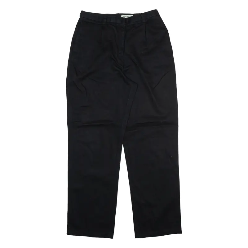Eddie Bauer Womens Trousers Black Regular Straight W30 L31 1