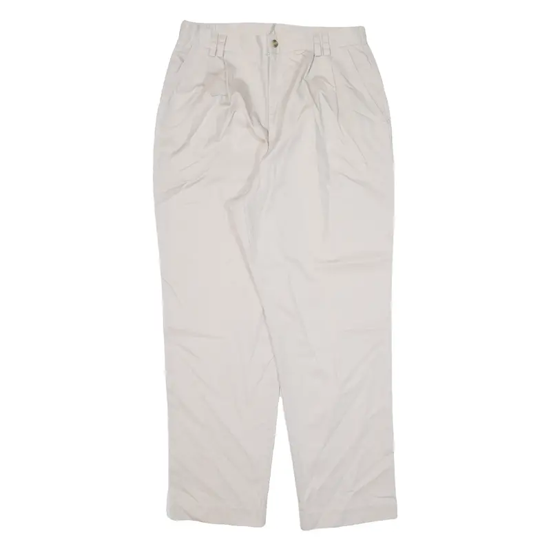 Ehl Womens Trousers Beige Regular Tapered W30 L28 1