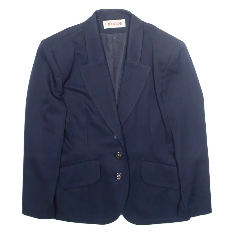 Electre Womens Blazer Jacket Purple L 1
