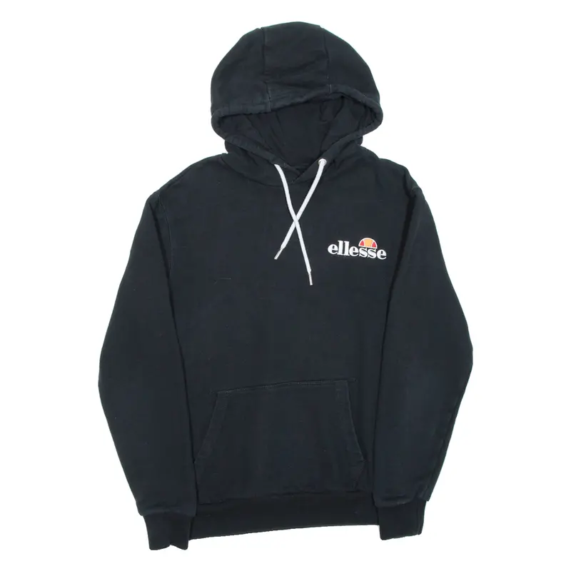 Ellesse Mens Black Hoodie M 1