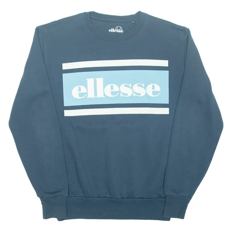 Ellesse Mens Sweatshirt Blue S 1