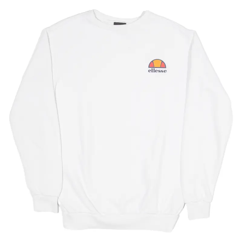 Ellesse Mens Sweatshirt White Xs 1