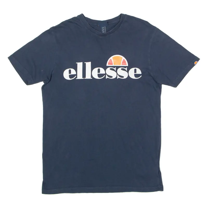 Ellesse Mens T-Shirt Blue Crew Neck M 1