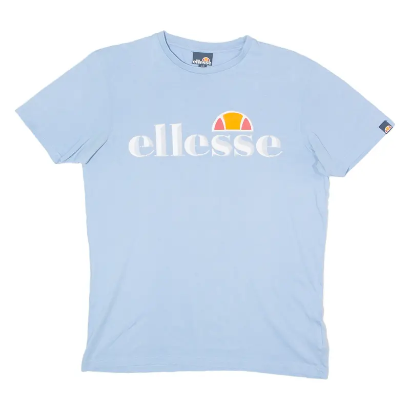 Ellesse Mens T-Shirt Blue Crew Neck S 1