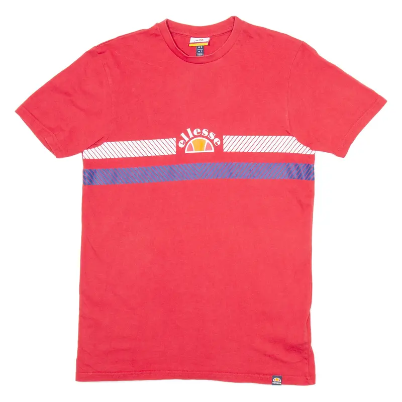 Ellesse Mens T-Shirt Red S 1