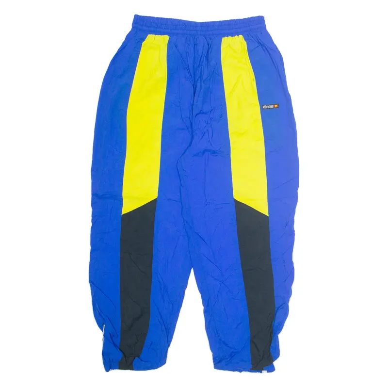 Ellesse Mens Track Pants Blue Tapered Xl W30 L26 1