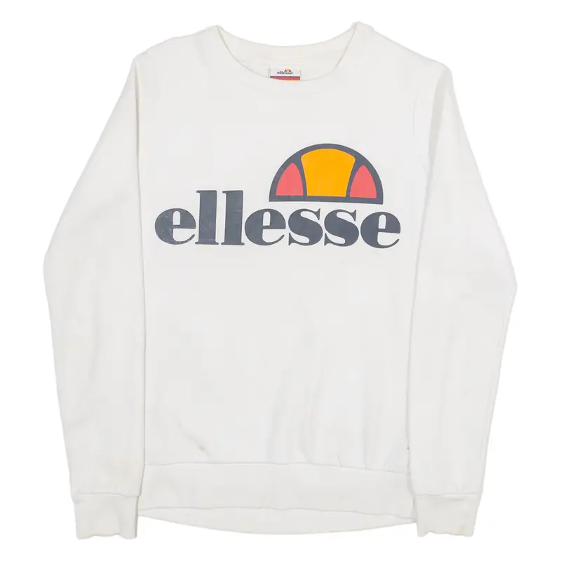 Ellesse Womens Sweatshirt White S 1