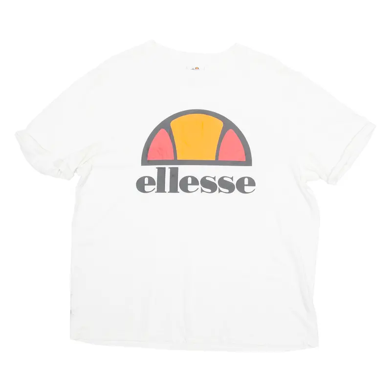 Ellesse Womens T-Shirt White Uk 12 1