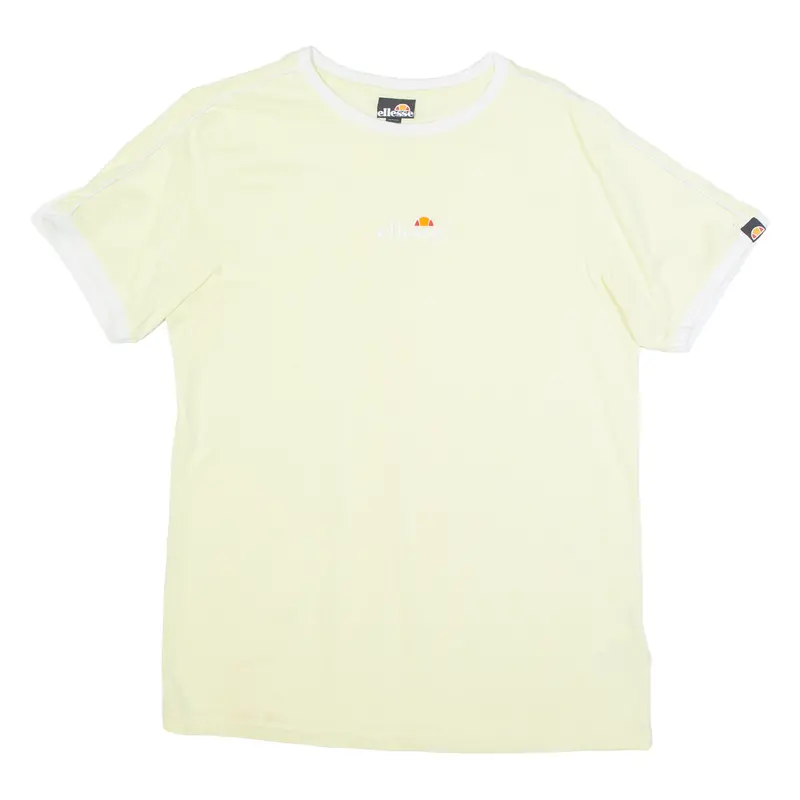 Ellesse Womens T-Shirt Yellow S 1