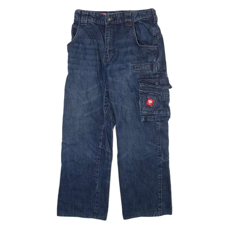 Engelbert Strauss Workwear Mens Jeans Blue Relaxed Straight W26 L27 1