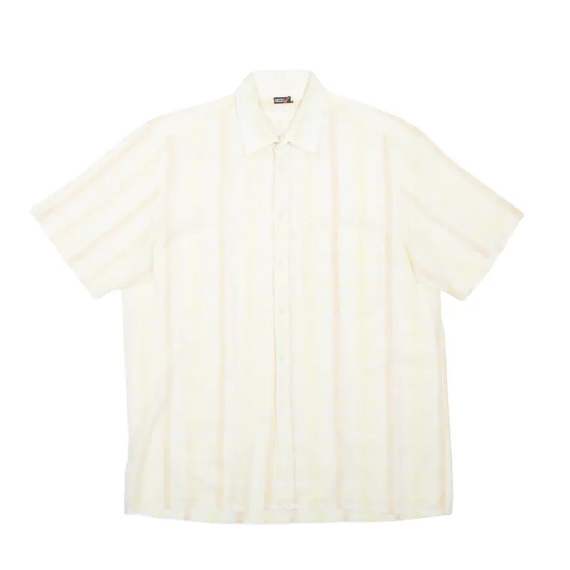 Enzo Mens Shirt Yellow Check M 1